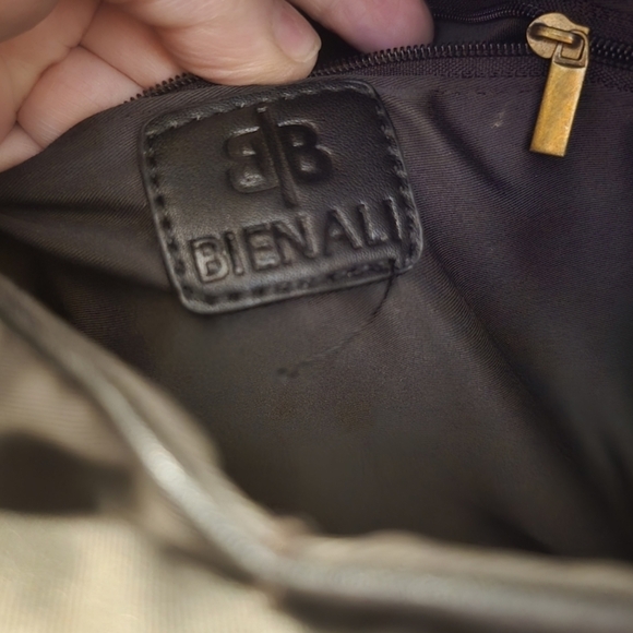 Chic Navy Faux-Leather Mini Backpack with Playful Face Detail - Picture 14 of 15